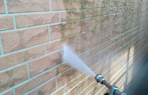 外壁手洗い洗浄